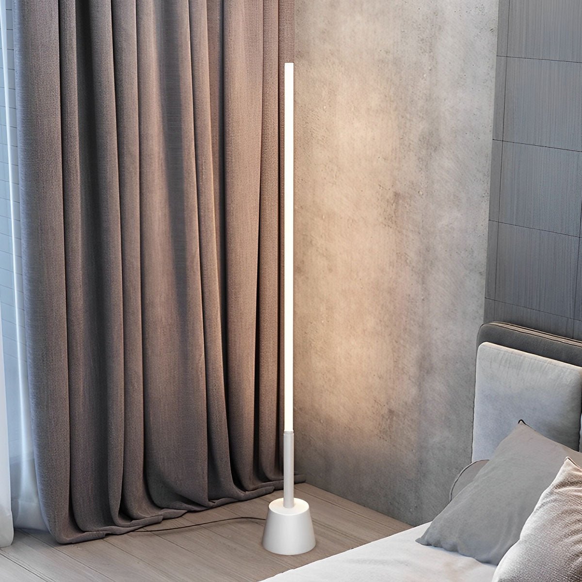 360 ° Modern Minimalist Long Strip LED Floor Lamp