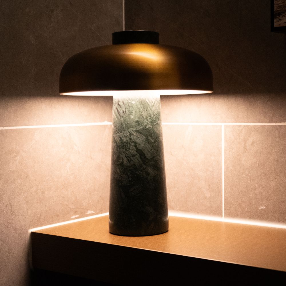Marble base lamps	