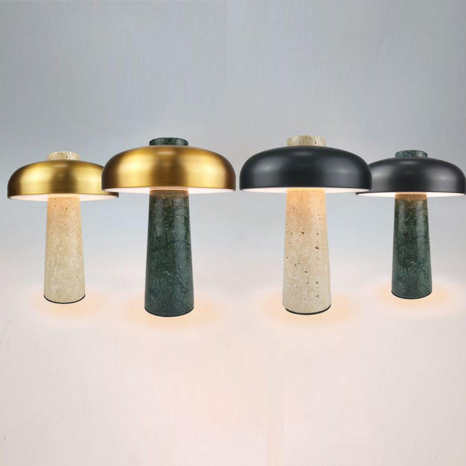 Marble base table lamps	