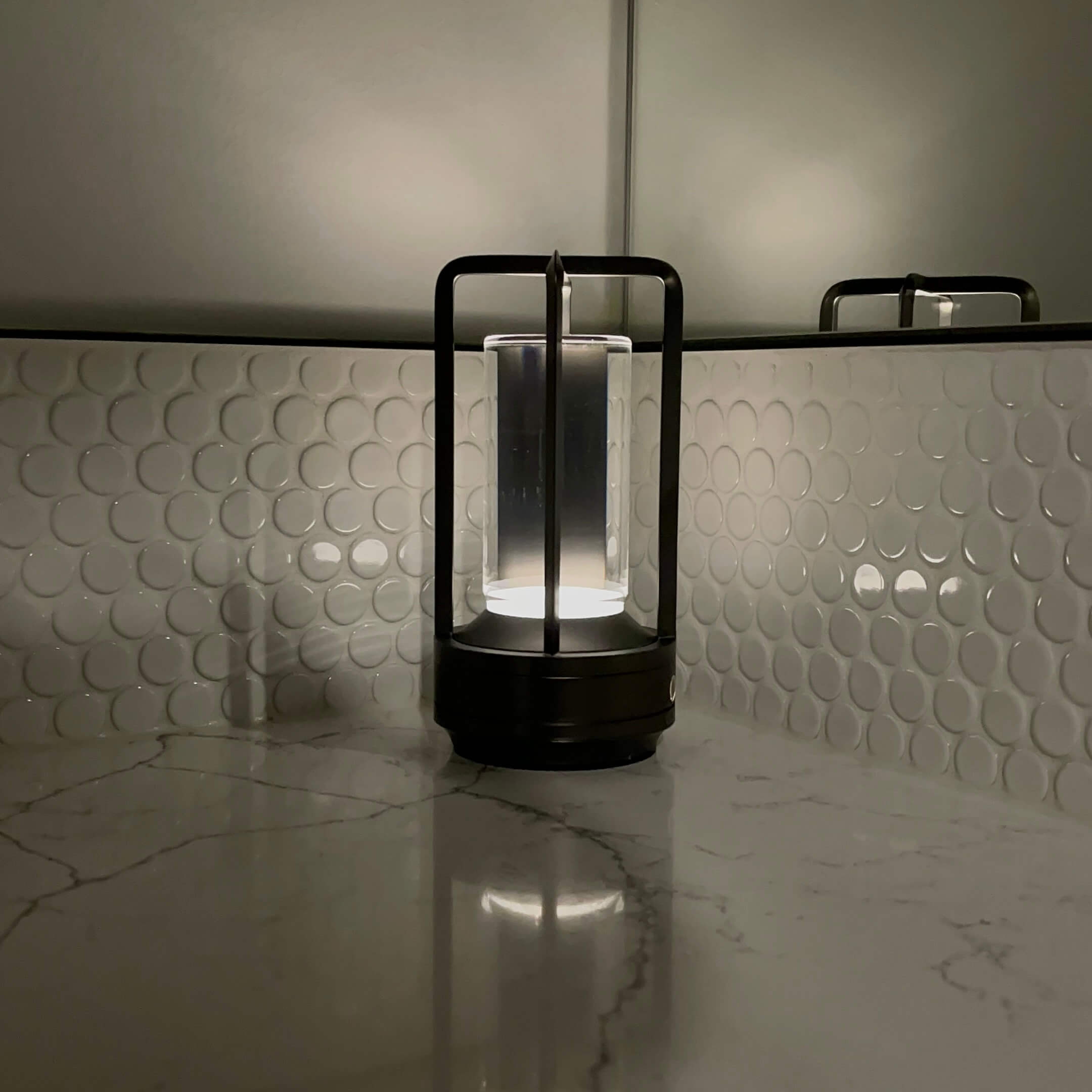 bathroom lantern light