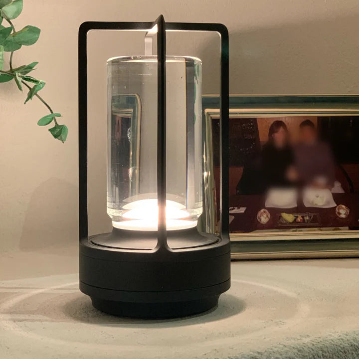 black lantern lamp