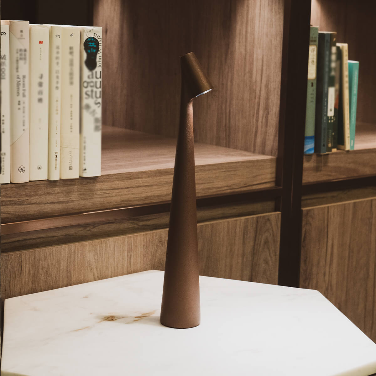 bronze sleek table lamps