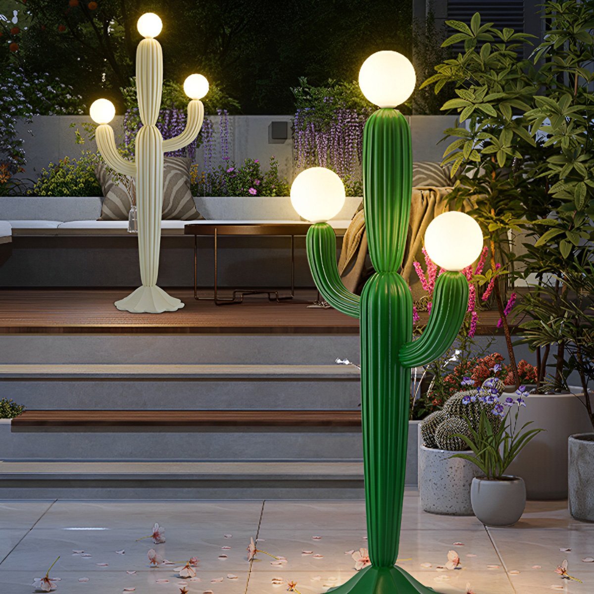 Creative Cactus Dimmable Standing Floor Lamp Home Decor