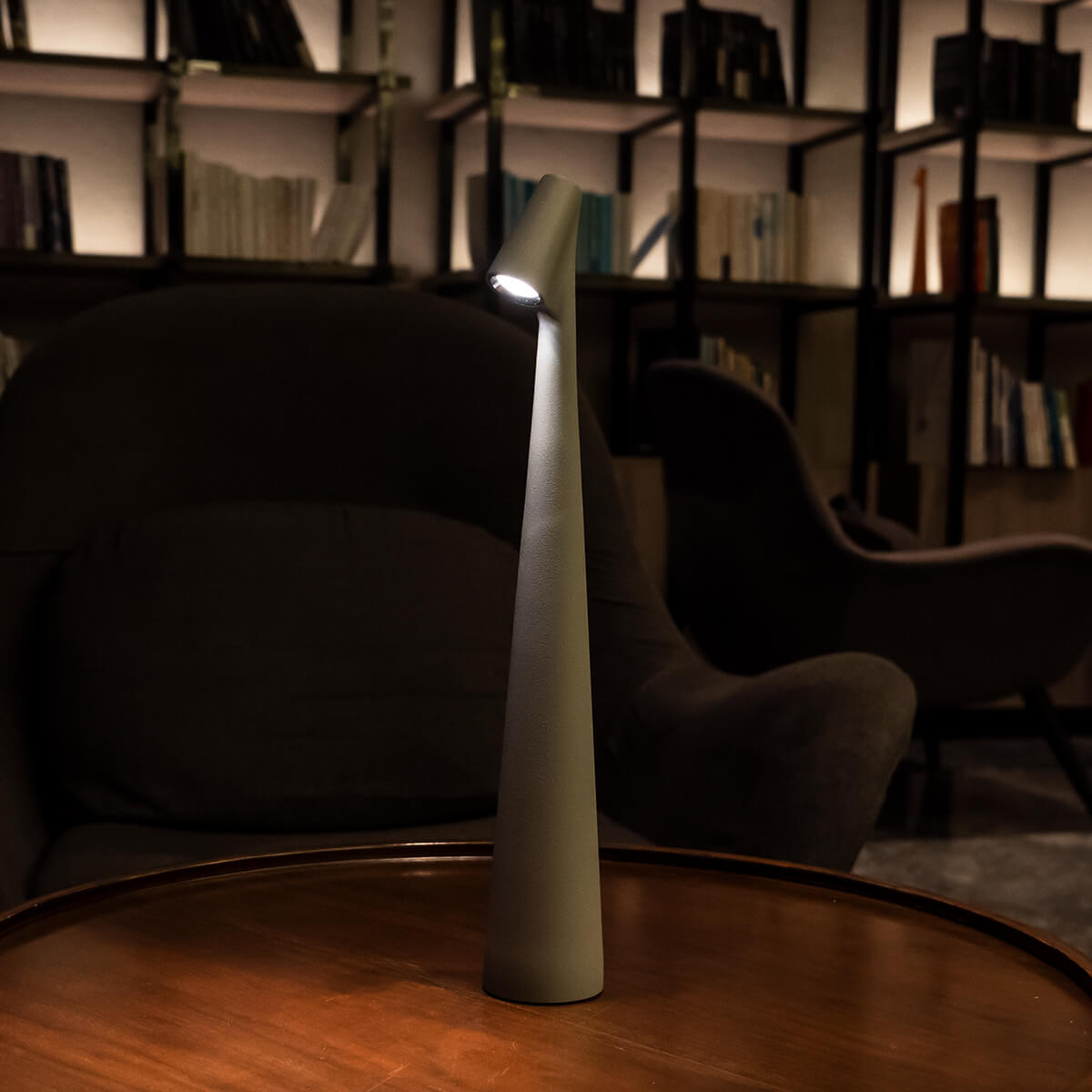 grey sleek table lamps
