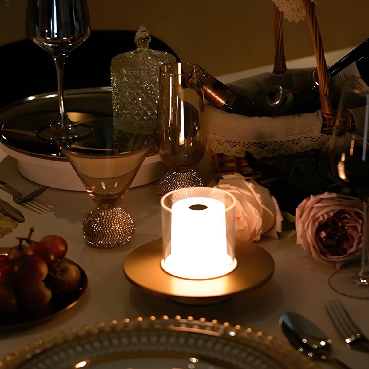 LED Dimmable Touch Sensitive Table Lamp Rechargeable