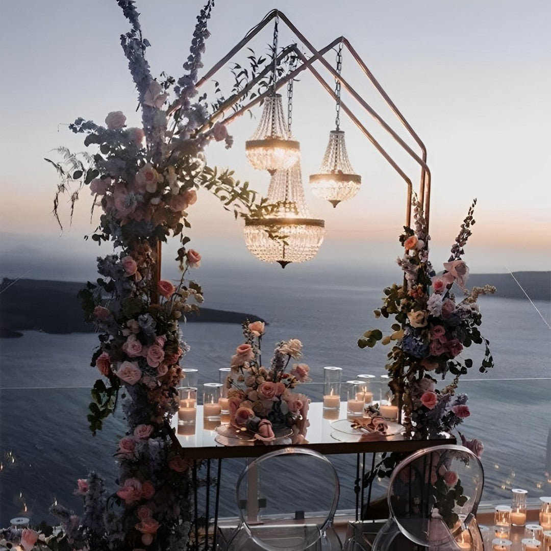 12V Low Voltage Luxury Waterproof Outdoor Crystal Chandeliers