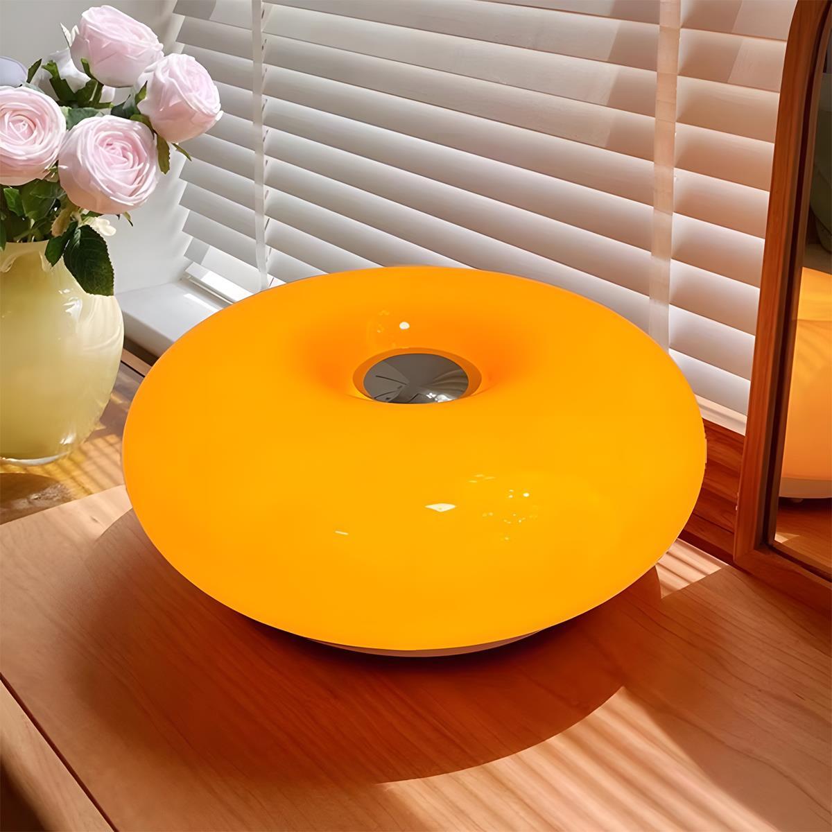 Modern Bauhaus Creative Donut LED Indoor Table Lamp
