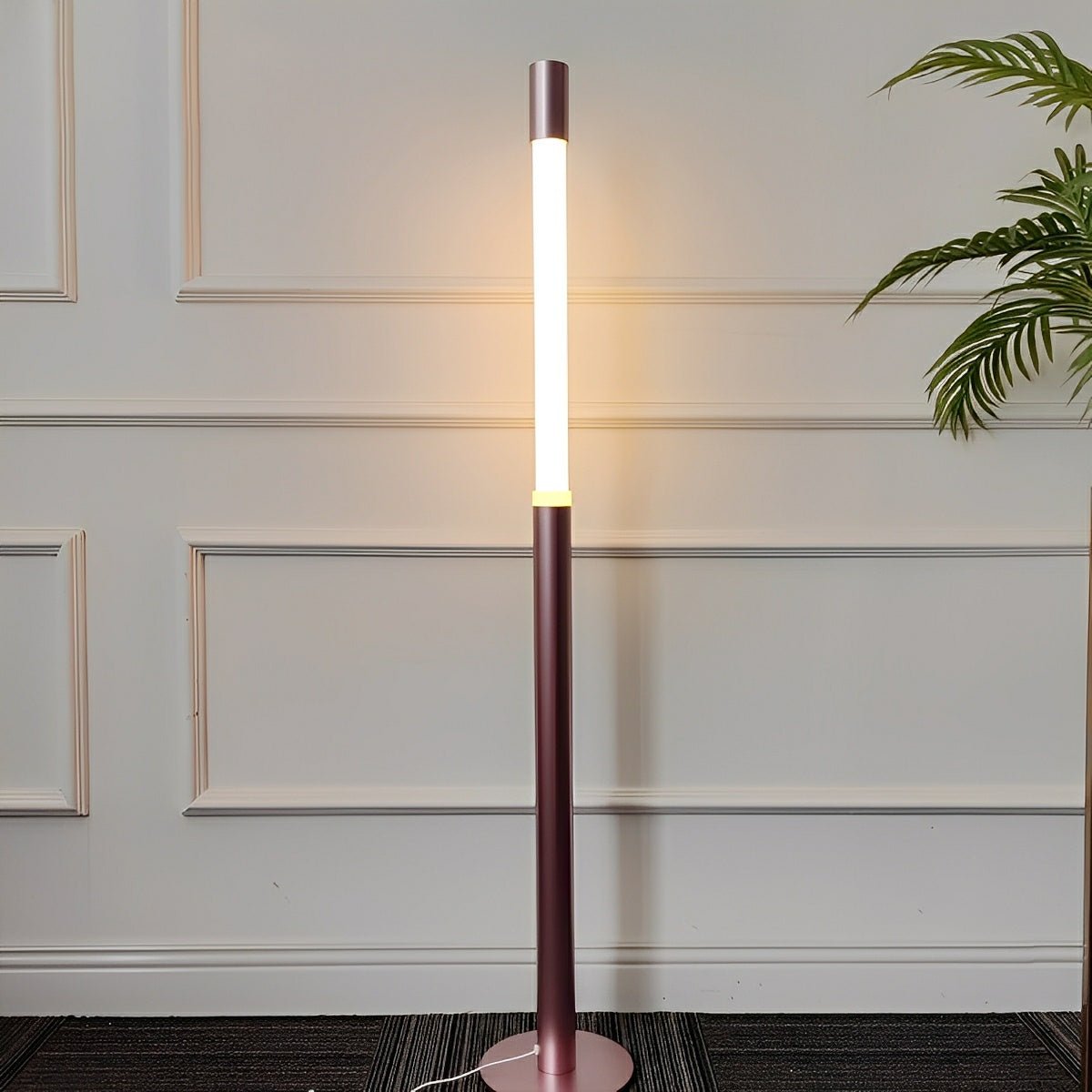 Modern Minimalist Cylinder Adjustable Lift LED Floor Lamp