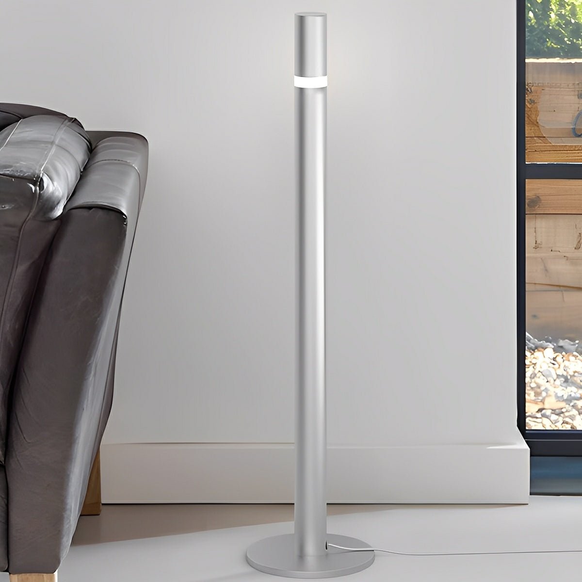Modern Minimalist Cylinder Adjustable Lift LED Floor Lamp