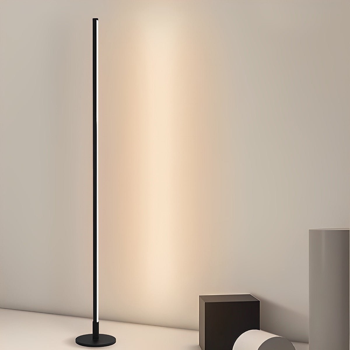 Modern Minimalist Ultra-thin LED Floor Lamp for Living Room Bedroom