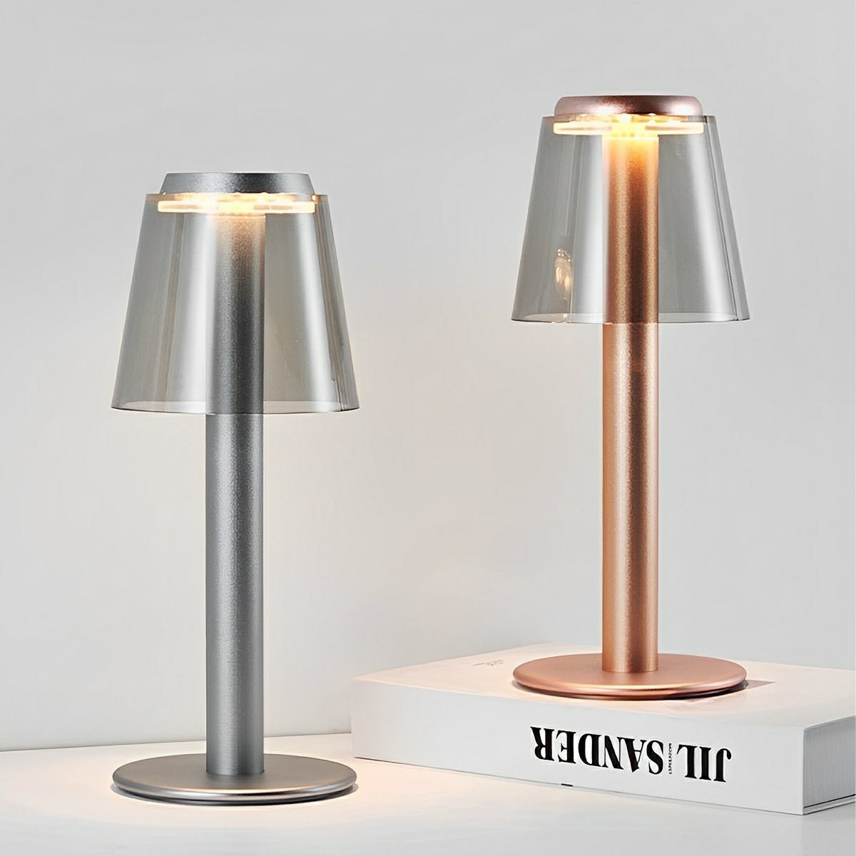 Modern Mushroom LED Dimming Touch Table Lamp