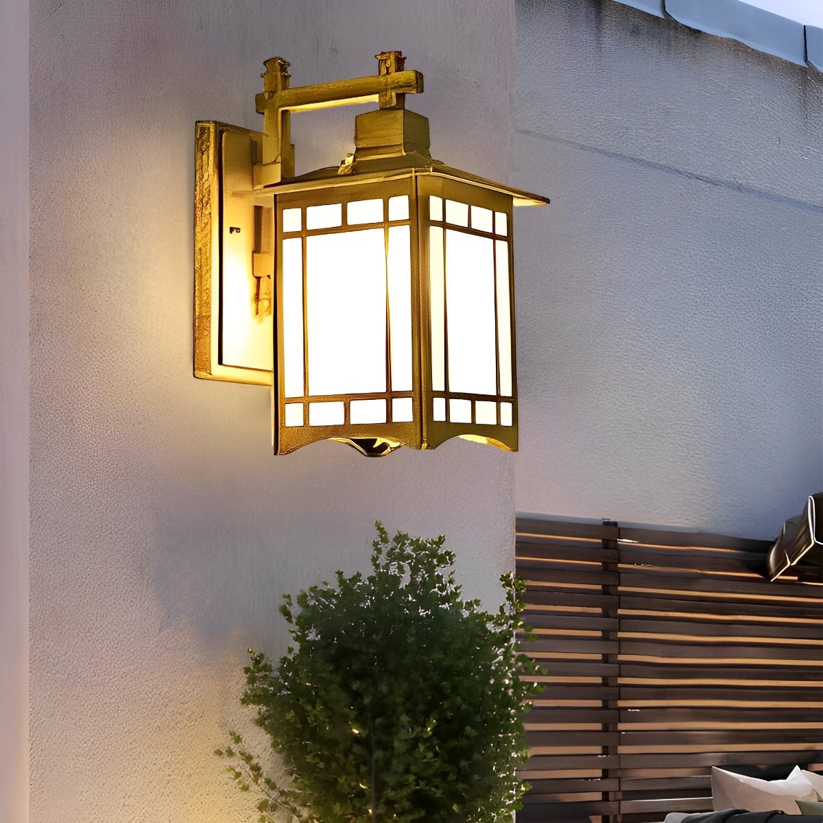 Retro Waterproof LED Vintage Solar Wall Lamp with Remote Wall Sconce Lighting