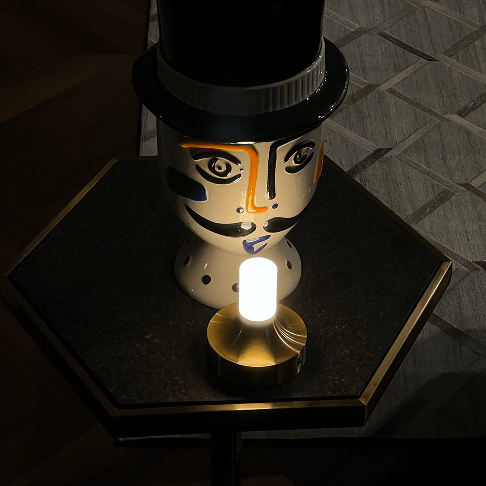 tiny candle lamp