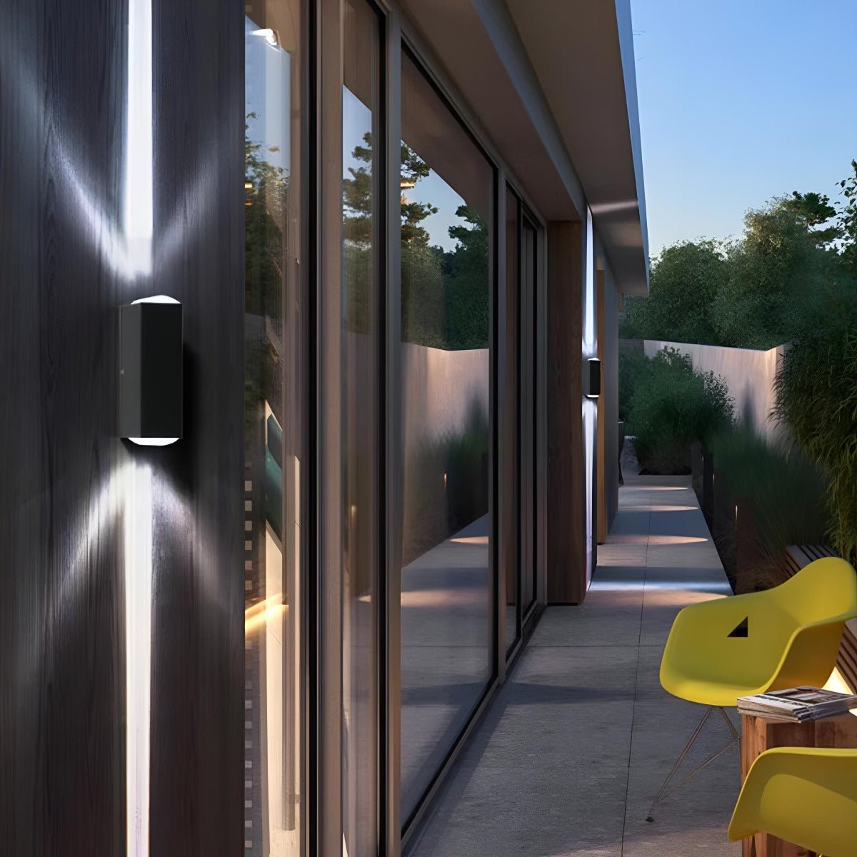 Up and Down LED Wall Light Outdoor Waterproof IP65 Interior Aluminium Corridor Stairs Lighting