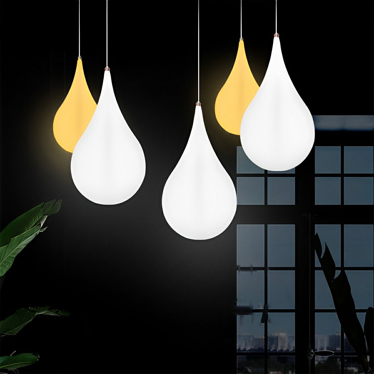 Waterproof Water Drop Outdoor Hanging Light