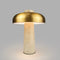 Gold Cap with White Stone